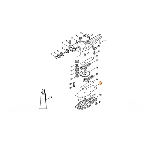 STIHL  Uszczelka 4230 649 0304